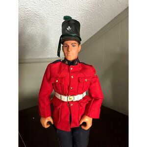 Canadian Armed Forces GI Joe Uniform Red Jacket Boots High Hat Stand Jointed